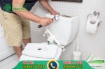 10 Cách tẩy trắng bồn cầu bị đen, ố vàng lâu ngày hiệu quả nhất