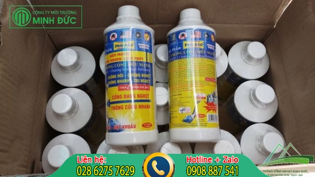 Nước th&ocirc;ng cống Th&aacute;i Bảo