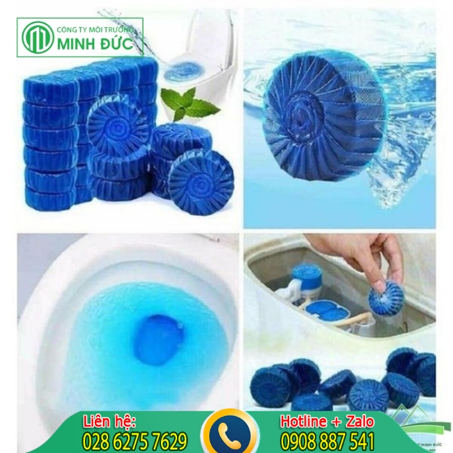 Hướng dẫn sử dụng viên tẩy bồn cầu