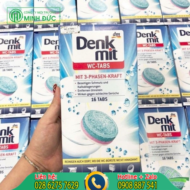 Viên tẩy bồn cầu Denkmit
