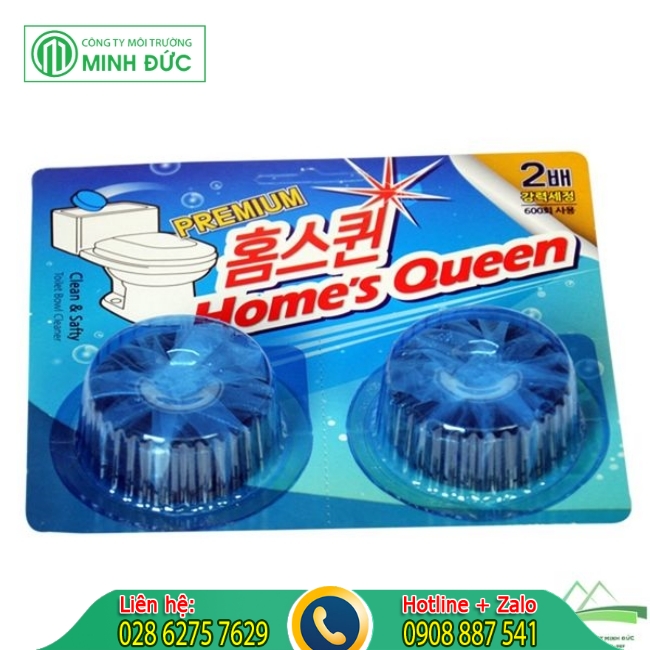 Viên tẩy bồn cầu home queen