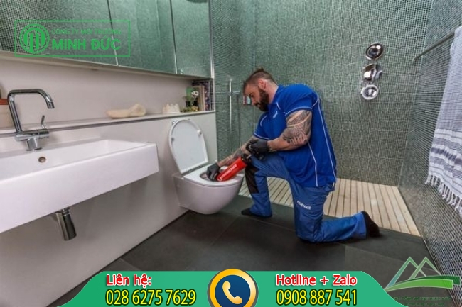 th&ocirc;ng bồn cầu bi tắc TPHCM quận 11 chất lượng, hiệu quả