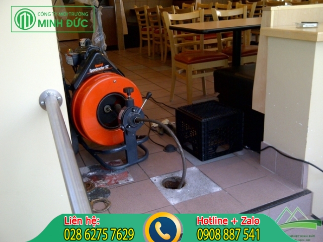 Gọi thợ th&ocirc;ng tắc &ocirc;́ng thoát nước