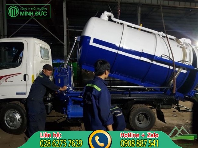 r&uacute;t hầm cầu Minh Đức