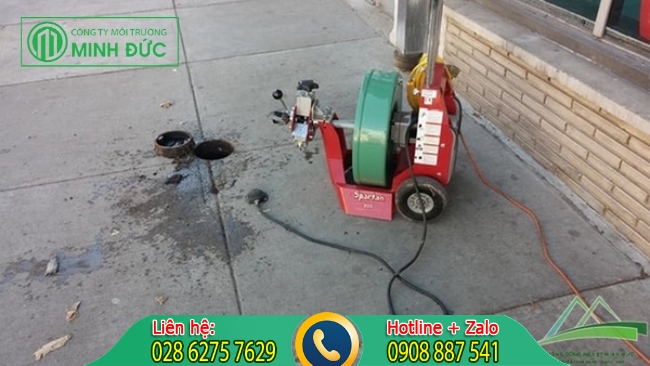 dịch vụ th&ocirc;ng cống nghẹt Long An