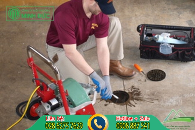 Th&ocirc;ng cống nghẹt Long An