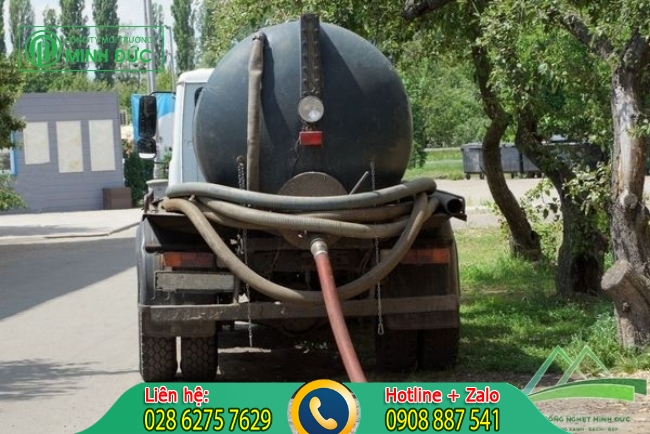 R&uacute;t hầm cầu Tỉnh Vĩnh Long.