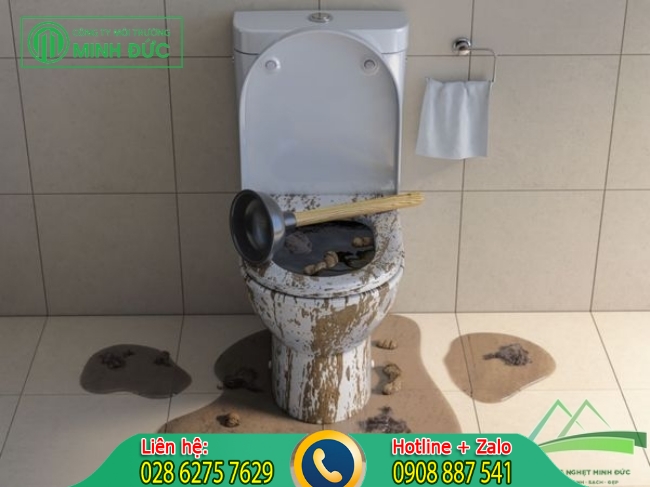 Phương ph&aacute;p xử l&yacute; bồn cầu tho&aacute;t nước chậm do lỗi kỹ thuật.