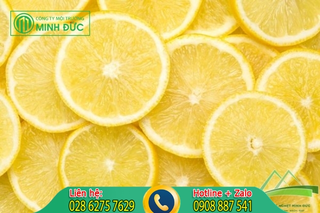 Khử mùi hôi nhà vệ sinh bằng chanh