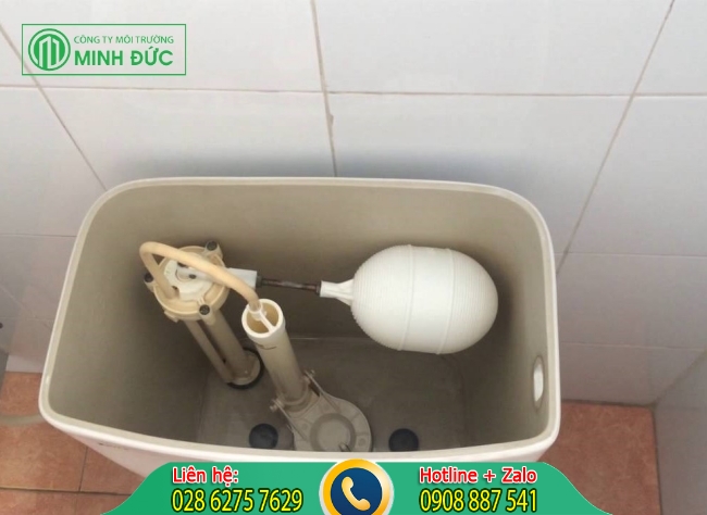 Bồn cầu bị tụt nước c&oacute; biểu hiện như thế n&agrave;o?