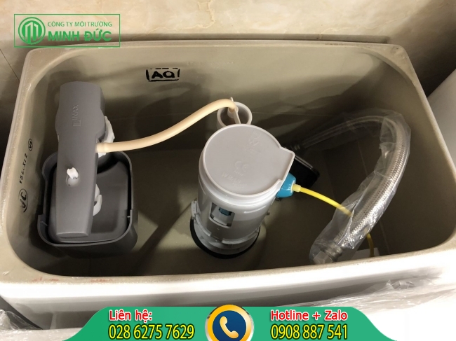 C&aacute;ch khắc phục bồn cầu tụt nước do mất nước tổng