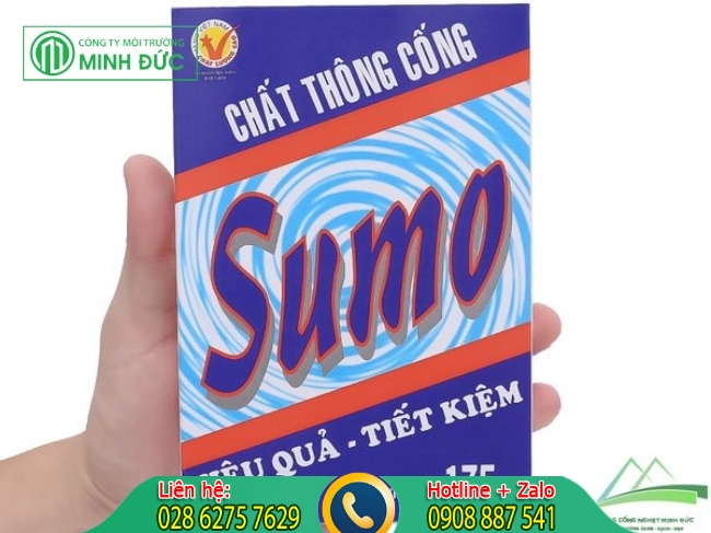 Bột th&ocirc;ng đường cống Sumo