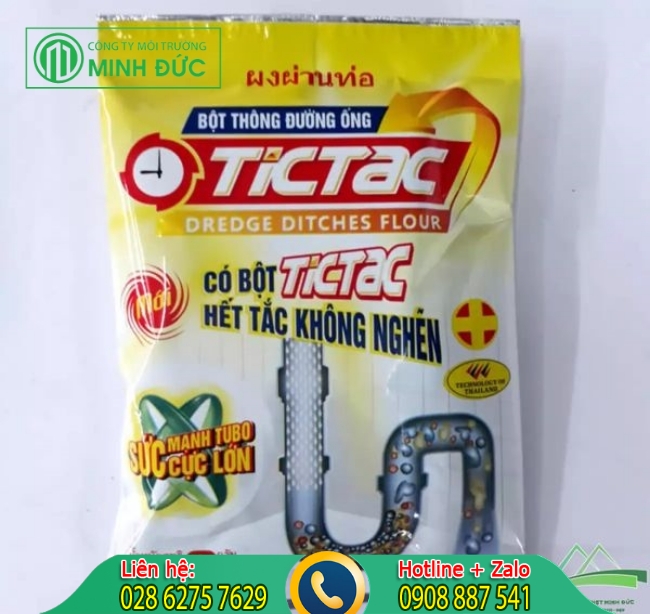 Bột th&ocirc;ng đường cống tictac