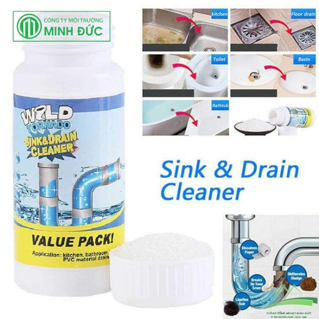 c&aacute;ch sử dụng bột th&ocirc;ng cống đường cống