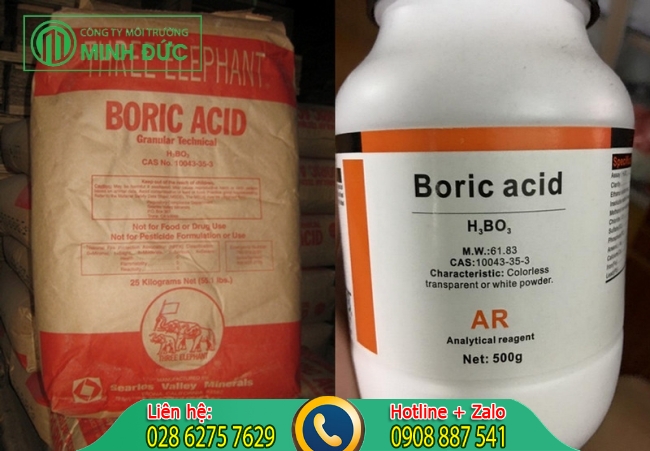 Sử dụng axit boric diệt mối