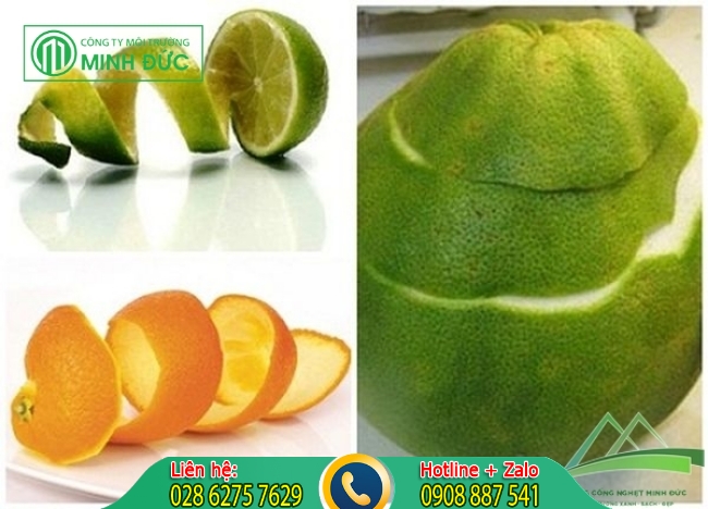 Diệt gi&aacute;n bằng chanh, cam, qu&yacute;t