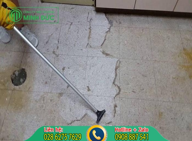 cách làm sạch nền gạch