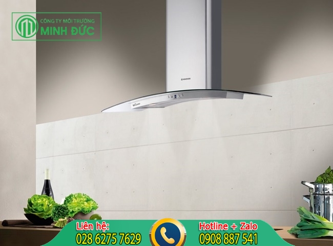 cách lắp quạt hút mùi bếp