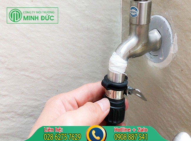 khắc phục vỡ đường ống nước