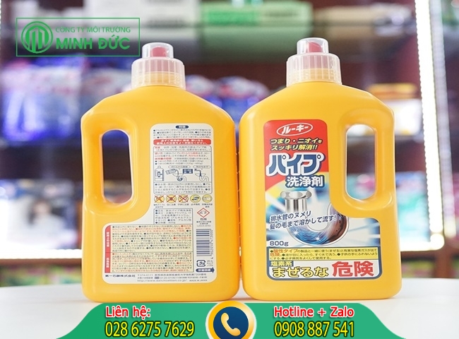 nước th&ocirc;ng tắc bồn cầu