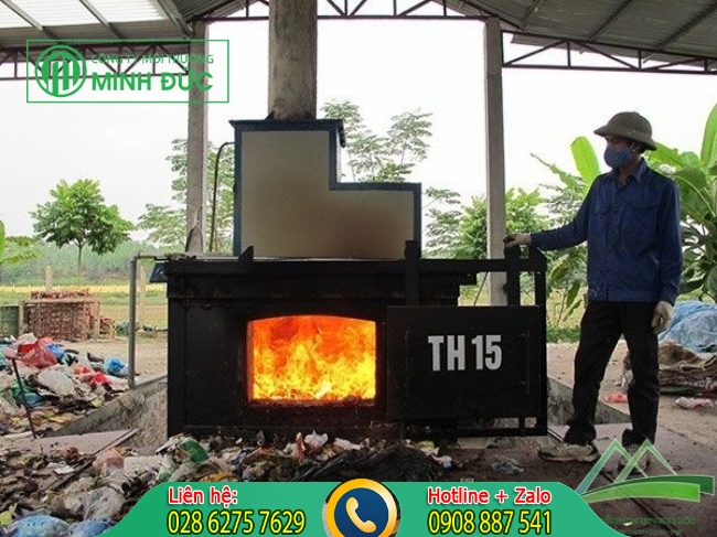 Xử lý chất thải rắn bằng phương pháp đốt (nhiệt)