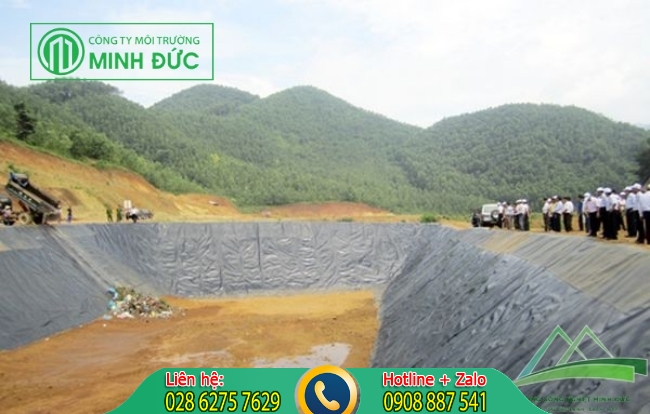 Phương pháp xử lý chất thải rắn bằng cách chôn lấp