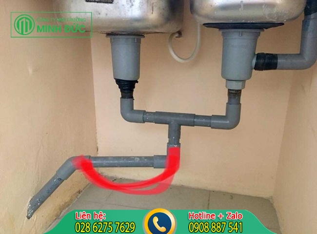 giá con thỏ chống hôi bồn rửa chén