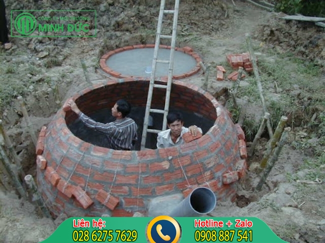 X&acirc;y dựng th&agrave;nh hầm Biogas