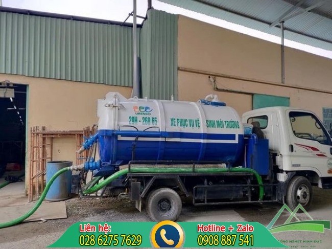 chi ph&iacute; của dịch vụ xử l&yacute; bể phốt Th&aacute;i B&igrave;nh