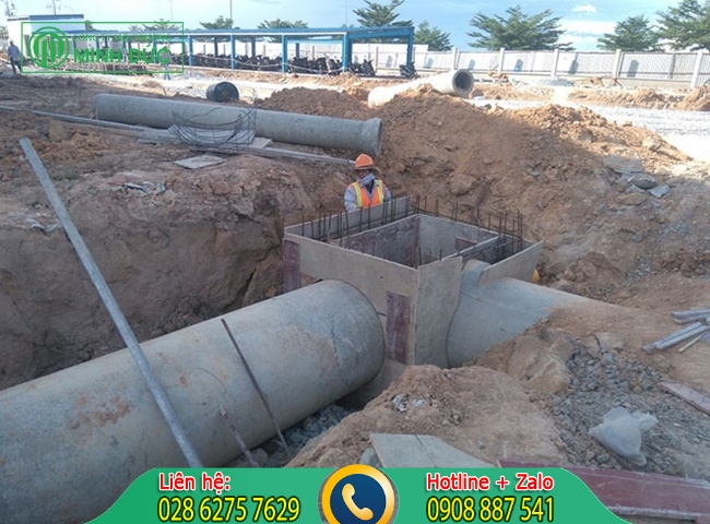 thiết kế hố ga thoát nước mưa