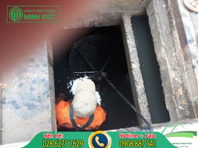 Lợi &iacute;ch khi sử dụng dịch vụ nạo v&eacute;t cống ngầm của C&ocirc;ng ty Minh Đức
