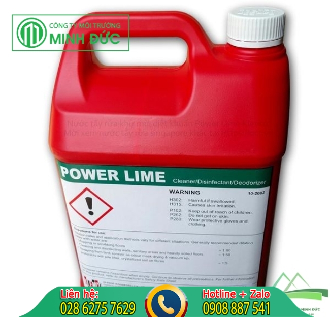 Nước lau s&agrave;n Klenco Power Lime