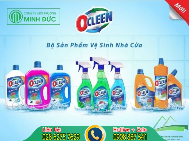 Nước lau s&agrave;n nh&agrave; Ocleen
