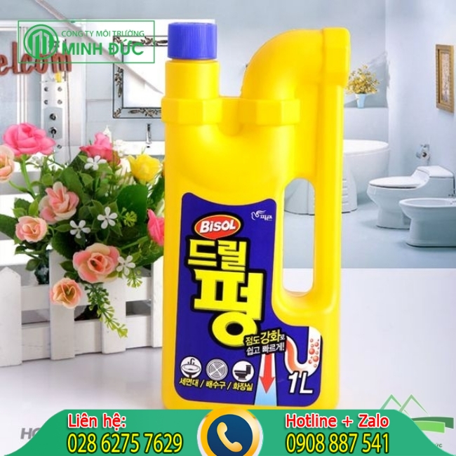 Nước tẩy nh&agrave; vệ sinh Bisol H&agrave;n Quốc