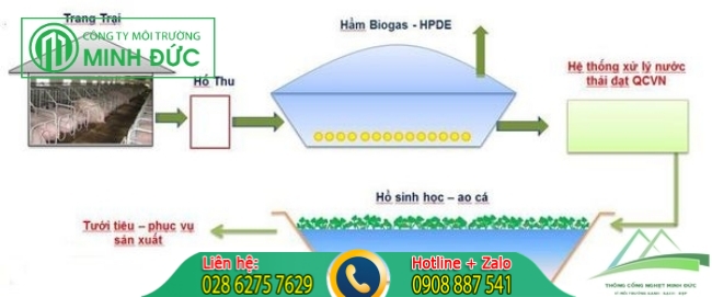 Xử l&yacute; chất thải bằng c&ocirc;ng nghệ biogas
