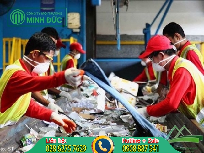 &Aacute;p dụng c&ocirc;ng nghệ xử l&yacute; r&aacute;c thải c&ocirc;ng nghiệp t&aacute;i chế