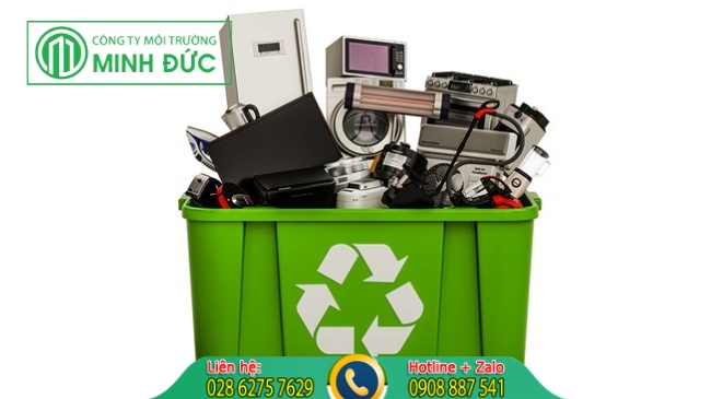 Quy tr&igrave;nh thu gom v&agrave; xử l&yacute; r&aacute;c thải điện tử