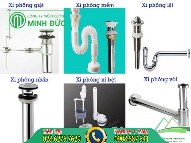 Những mẫu thiết kế xi ph&ocirc;ng th&ocirc;ng dụng
