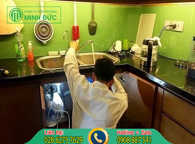 Thông bồn rửa chén quận 5 chuyên nghiệp