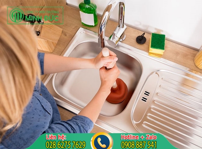 Thông bồn rửa chén quận 8 lợi ích khi sử dụng dịch vụ