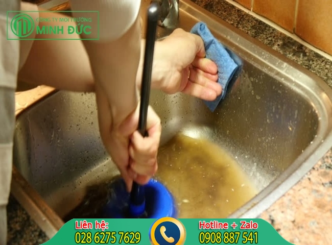 Th&ocirc;ng bồn rửa ch&eacute;n quận G&ograve; Vấp