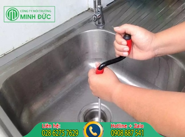 Dịch vụ th&ocirc;ng bồn rửa ch&eacute;n Huyện Nh&agrave; B&egrave; chất lượng cao
