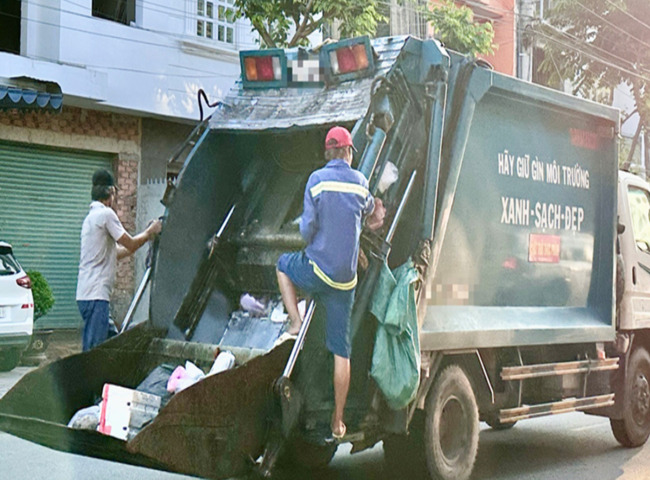 Dịch vụ thu gom rác thải sinh hoạt với một quy trình chuyên nghiệp