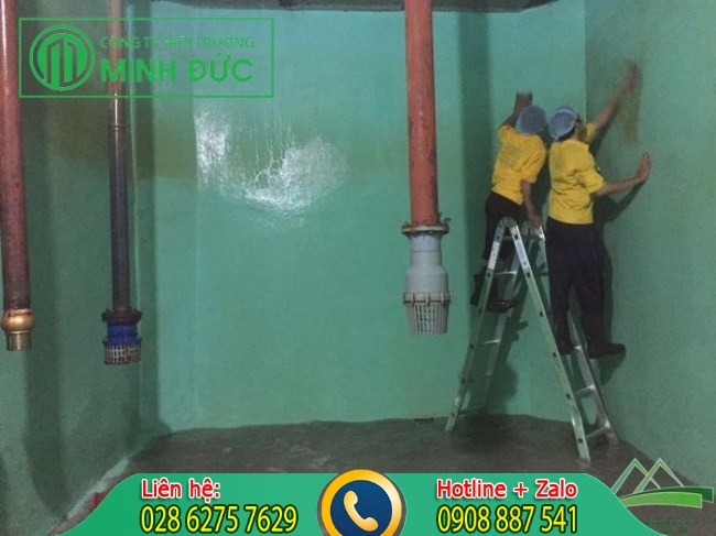 Dịch vụ vệ sinh bồn nước chất lượng quận 4