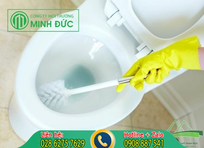 Vệ sinh bồn cầu