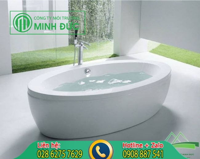 Bồn tắm chứa nhiều vi khuẩn