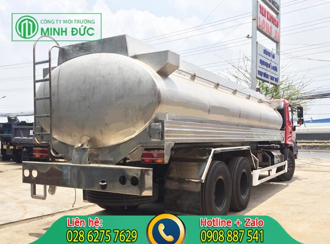 Xe bồn chở nước sạch